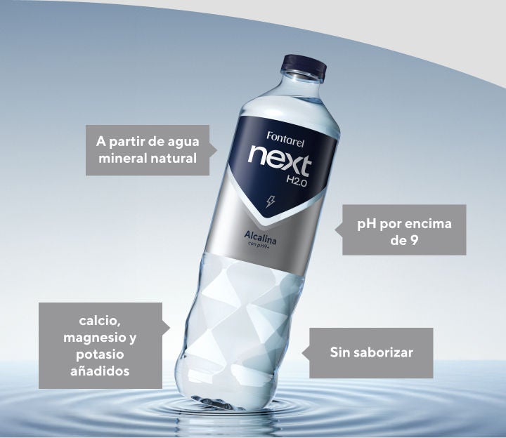 Agua Alcalina - Fontarel Next H2.0