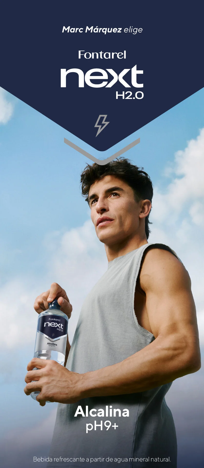 Agua Alcalina Hero - Fontarel Next H2.0