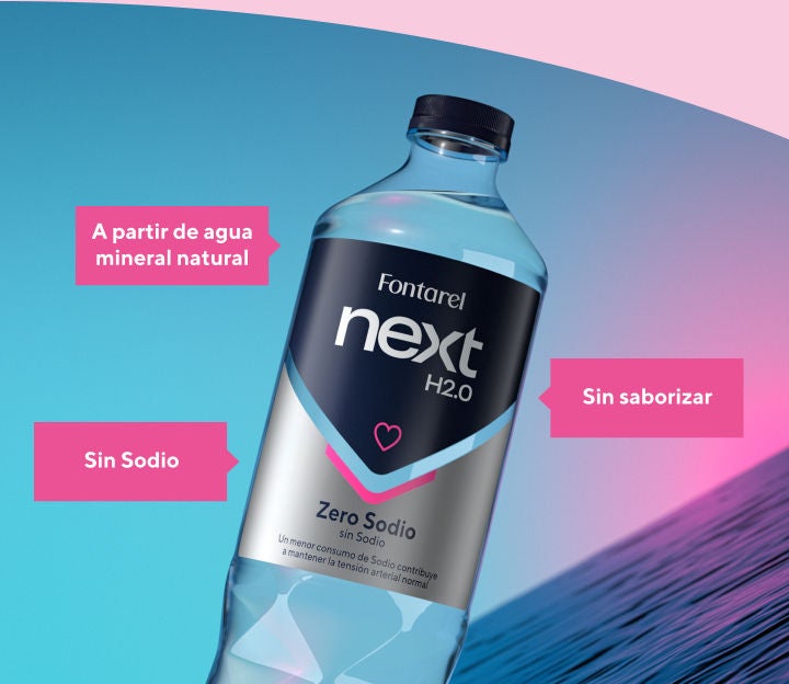 Agua Zero Sodio - Fontarel Next H2.0